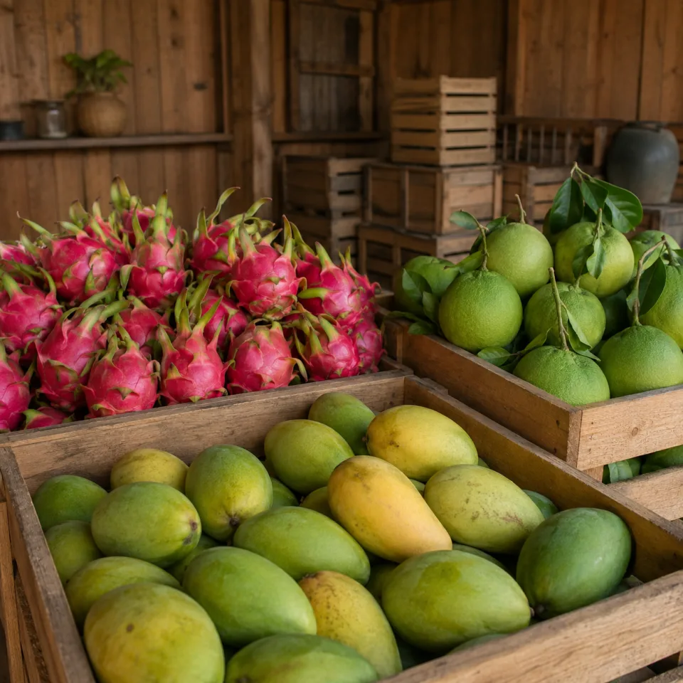 Vườn rau của Trần Thị Nga